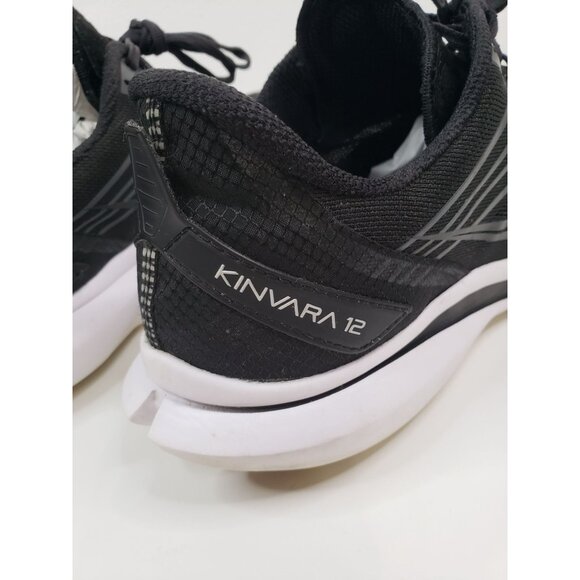 Saucony Men's Kinvara 12 Running Shoes in black/white - Size US 10 - Picture 5 of 10